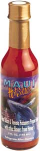 Maui Hot Sauce: Maui Onion, Tomato and Habanero sauce