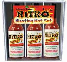 All 3 North Shore Nitro Hot Sauces